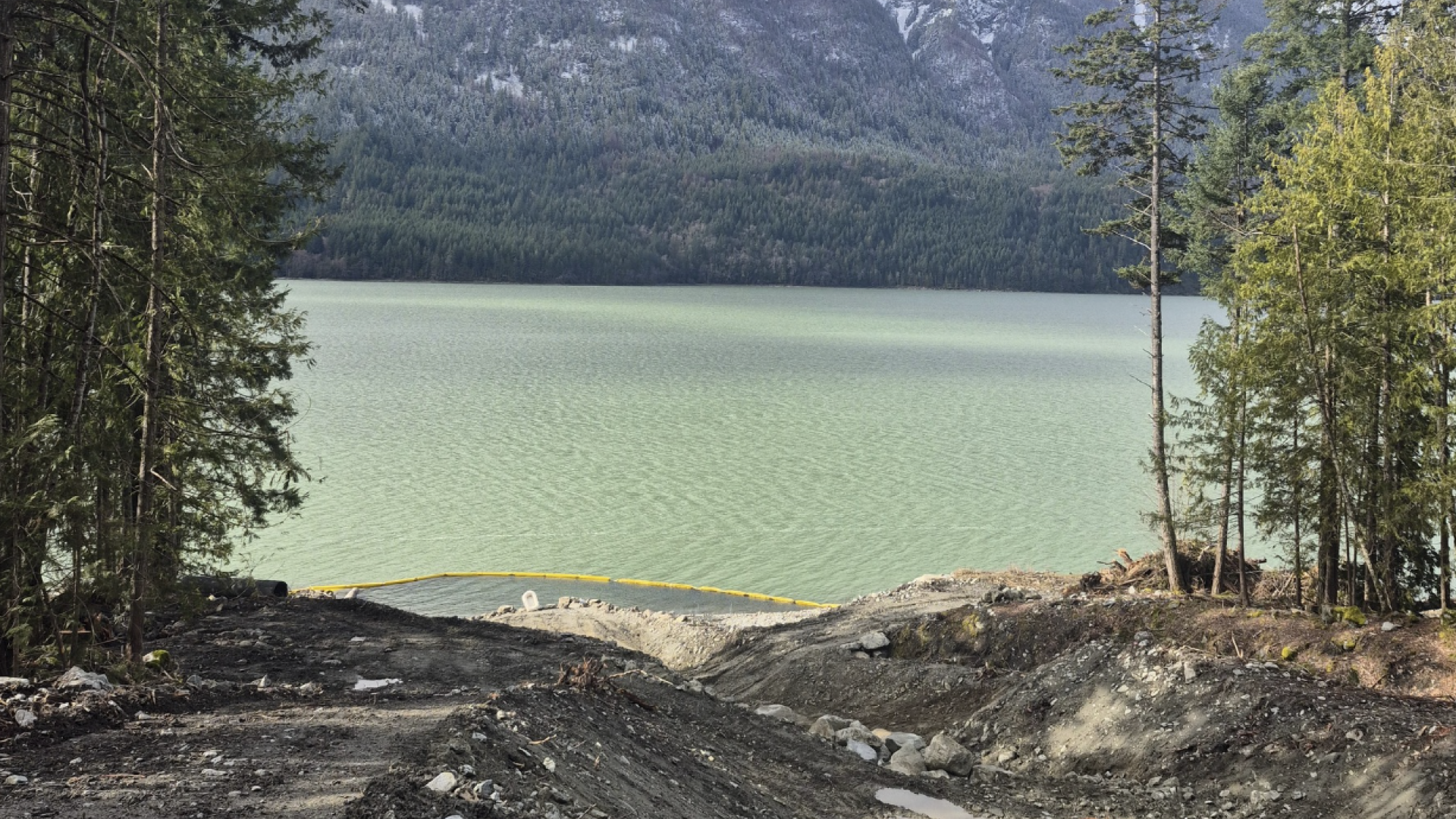 Catiline creek excavation