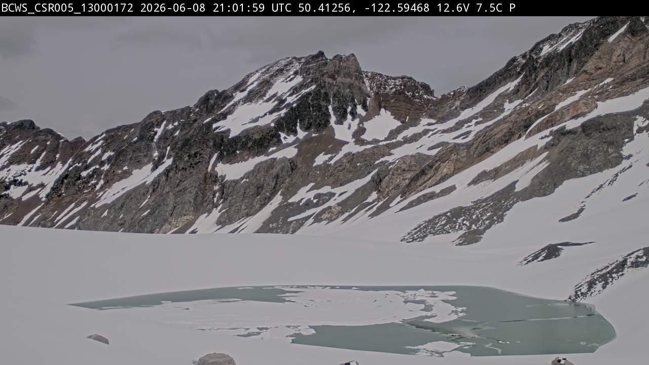 Place Glacier ice marginal lake on June 8, 2026