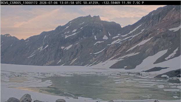 July 6 Place glacier lake image